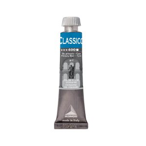 Colore a olio - extrafine - 20 ml - blu primario cyan - Maimeri - immagine 1