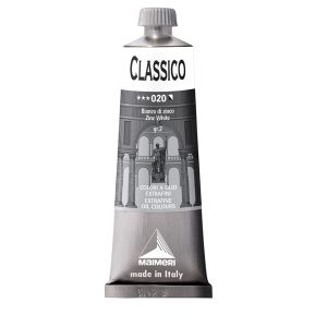 Colore a olio - extrafine - 60 ml - bianco di zinco - Maimeri - immagine 1