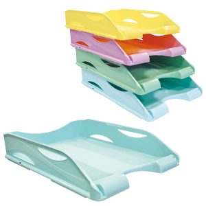 Portacorrispondenza Keep Colour Pastel - infrangibile - 23 x 32 cm - azzurro - Arda - immagine 1