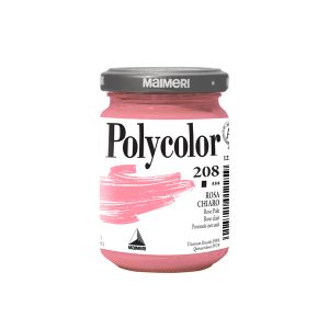 Colore vinilico Polycolor - 140 ml - rosa chiaro - Maimeri - immagine 1