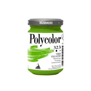 Colore vinilico Polycolor - 140 ml - verde giallastro - Maimeri - immagine 1
