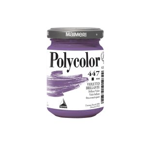 Colore vinilico Polycolor - 140 ml - violetto brillante - Maimeri - immagine 1