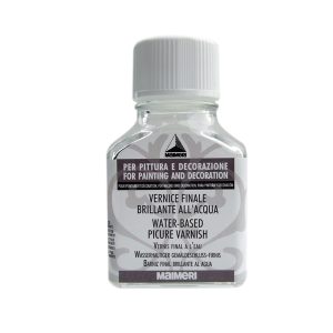 Vernice finale brillante all'acqua - 75 ml - Maimeri - immagine 1