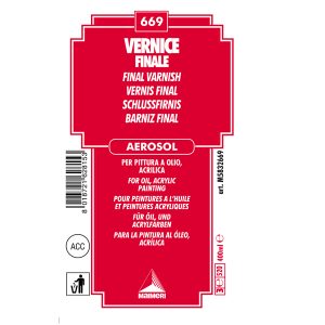 Vernice finale lucido spray - 400 ml - Maimeri - immagine 3