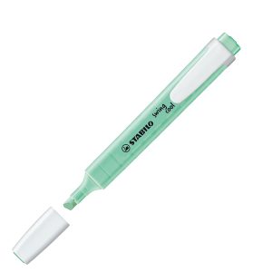 Evidenziatore Swing Cool pastel - punta a scalpello - tratto 1 - 4 mm - verde menta 116 - Stabilo - immagine 1