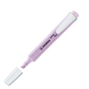 Evidenziatore Swing Cool pastel - punta a scalpello - tratto 1 - 4 mm - glicine 155 - Stabilo - immagine 1