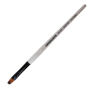 Pennello sintetico Graduate - piatto - manico corto - n. 8 - Daler Rowney - immagine 1