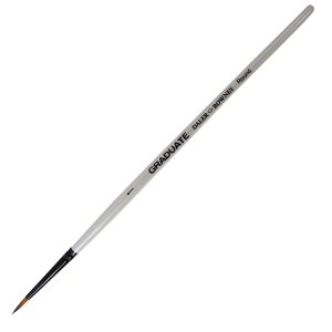 Pennello sintetico Graduate - tondo - manico corto - n.1 - Daler Rowney - immagine 1