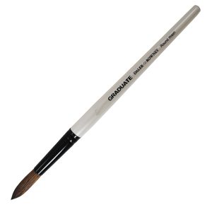 Pennello pelo di pony Graduate - tondo - manico corto - n. 30 - Daler Rowney - immagine 1