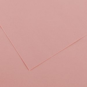Foglio Colorline - 70x100 cm - 220 gr - rosa confetto - Canson - immagine 1
