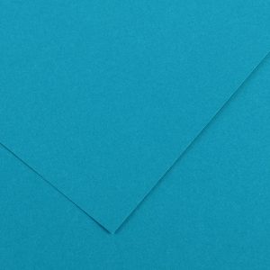Foglio Colorline - 70x100 cm - 220 gr - blu primario - Canson - immagine 1