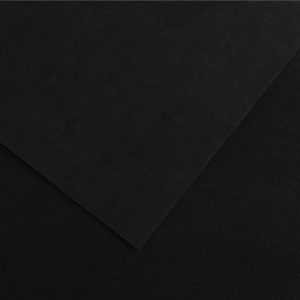 Foglio Colorline - 70x100 cm - 220 gr - nero - Canson - immagine 1