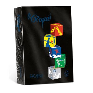 Carta Le Cirque - A4 - 160 gr - nero 400 - Favini - conf. 250 fogli - immagine 1