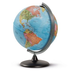 Globo geografico non Illuminato - diametro 30 cm - altezza 42 cm - Tecnodidattica - immagine 1