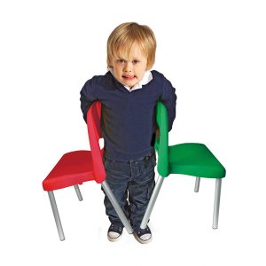 Sedia per bambini Piuma - H 31 cm - giallo - CWR - immagine 2
