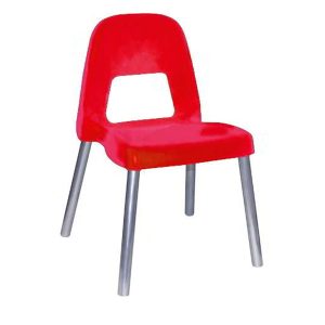 Sedia per bambini Piuma - H 35 cm - rosso - CWR - immagine 1