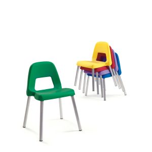 Sedia per bambini Piuma - H 35 cm - rosso - CWR - immagine 2