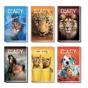 Diario Animal Friends - 12 mesi - 14,2 x 19,3 cm - Ri.Plast - immagine 1