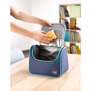 Lunch Bag - Picnick Easy - 20 x 25 x 18 cm - 6,3 L - azzurro/blu - Maped - immagine 2