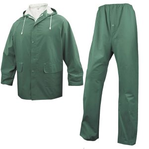 Completo impermeabile EN304 - giacca + pantalone - poliestere/PVC - taglia XXL - Deltaplus - immagine 1