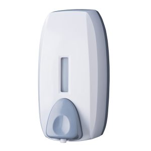 Dispenser Basica Mousse - 0,75 L - bianco/grigio - Medial International - immagine 1