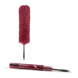 Piumino magnete - attira polvere - diametro 5 cm - altezza 65 cm - colori assortiti - Perfetto - immagine 4