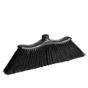Scopa Onda - per interni - 37 x 4 x 12 cm - nero - PerfettoFactory - immagine 1