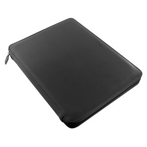 Portablocco Metropol - similpelle - 32x24,5x2,6cm - nero - Filofax - immagine 3