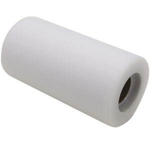 Tulle in rotolo - bianco - 12,5cmx25mt - Big Party - immagine 1