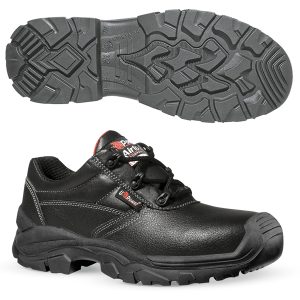 Calzatura di sicurezza Arizona UK S3 SRC Rock&roll - pelle grana mina idrorepellente - numero 35 - nero - U-Power - immagine 1