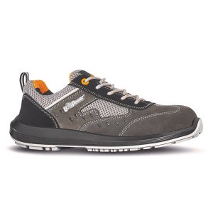 Calzatura di sicurezza Brezza S1P SRC Rock&Roll - pelle scamosciata morbida - numero 42 - grigio - U-Power - immagine 1