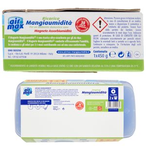 Kit mangiaumidità Tab Vortex 1+1 - ricaricabile - 450 gr - Air Max - immagine 2