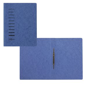 Cartella con pressino - cartone - A4 - blu - Pagna - immagine 1