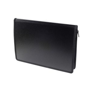 Conferenziere con calcolatrice Exawallet - PPL - 26,5x34 cm - nero - Exacompta - immagine 2