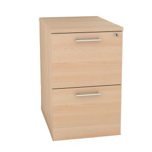 Classificatore - 2 cassetti - 49 x 55 x 73,2 cm - faggio - immagine 1