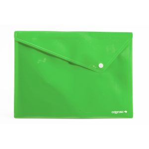 Buste Colorosa con bottone - in PPL - 33 x 24,5 cm - colori assortiti - Ri.Plast - conf. 6 pezzi - immagine 3