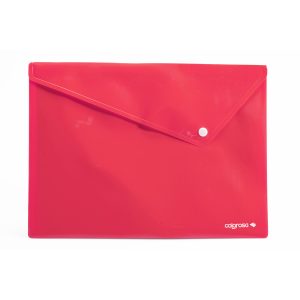 Buste Colorosa con bottone - in PPL - 33 x 24,5 cm - colori assortiti - Ri.Plast - conf. 6 pezzi - immagine 4