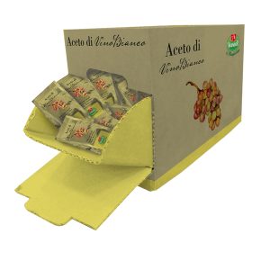 Aceto di vino - bustina monodose da 5 ml - Viander - conf. 250 pezzi - immagine 1