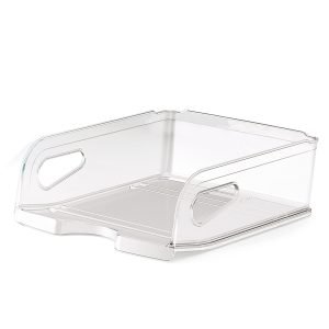 Vaschetta portacorrispondenza - Maxi - 34,5x27,8x11 cm - cristallo - Arda - immagine 1