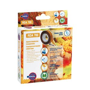Nastro biadesivo 700RDA - 2,5 cm x 33 m - trasparente - Eurocel - immagine 1
