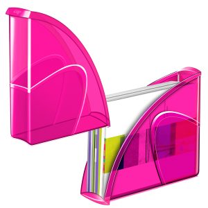 Portariviste 674+H - 27 x 8,5 x 31 cm - indian pink - Cep - immagine 1