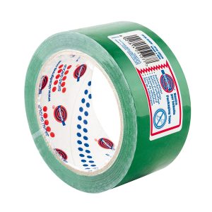 Nastro adesivo PP36NN - 5 cm x 66 m - verde - Eurocel - immagine 1