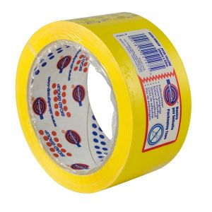 Nastro adesivo PP36NN - 5 cm x 66 m - giallo - Eurocel - immagine 1