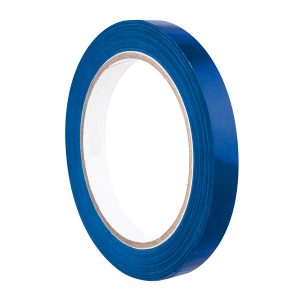 Nastro adesivo 350 - 0,9 cm x 66 m - PVC - blu - Eurocel - immagine 1