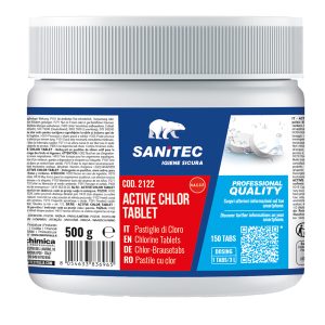 Cloro attivo concentrato - Tablet 500 gr - Sanitec - immagine 1
