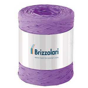 Nastro Rafia sintetica - lilla 16 - 5mmx200mt - Brizzolari - immagine 1