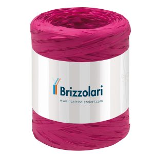 Nastro Rafia sintetica - fucsia 13 - 5mmx200mt - Brizzolari - immagine 1