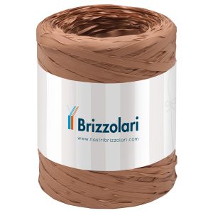 Nastro Rafia sintetica - avana 32 - 5mmx200mt - Brizzolari - immagine 1