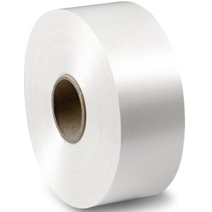 Nastro liscio 6800 - in polipropilene - 50mmx100mt - bianco 01 - Brizzolari - immagine 1