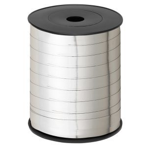 Rocca di nastro 6870 - metal - 10mmx250mt - argento 04 - Brizzolari - immagine 1